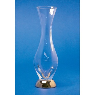 Vase Tall Clear Crystal Glass Bathroom Vase Windisch 61475D