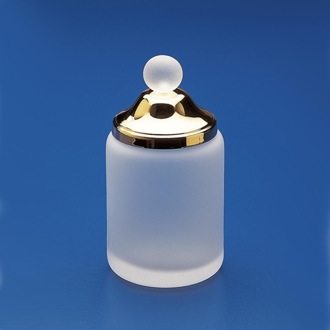 Bathroom Jar Frosted Glass Cotton Swab Jar Windisch 88113MD