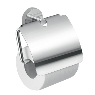 Toilet Paper Holder Toilet Paper Holder With Cover, Chrome Gedy 2325-13