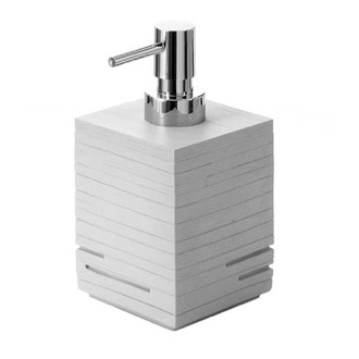 Soap Dispenser Soap Dispenser, Modern, Grey, Countertop Gedy QU81-08