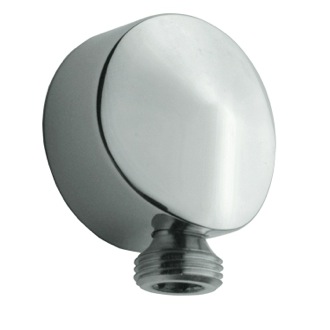 Wall Outlet Round Plated Brass Water Connection Remer 309LUS