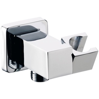 Hand Held Shower Bracket Square Shower Wall Bracket With Water Outlet Remer 337S