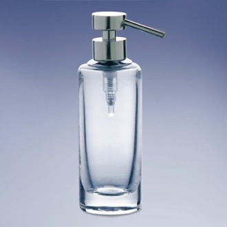 Soap Dispenser Soap Dispenser, Rounded, Tall Plain Crystal Glass Windisch 904141