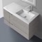 Modern Bathroom Vanity, Floor Standing, 40