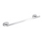 Towel Bar, 14 Inch, Round, Chrome, Wall Mounted