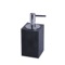 Soap Dispenser, Square, Free Standing, Black