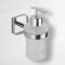 Soap Dispenser, Polished Chrome, Wall Mounted