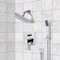 Chrome Shower System with 9