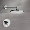 Chrome Thermostatic Shower Faucet Set with 8