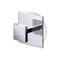 Suction Pad Robe or Towel Hook in Chrome, Gold Finish