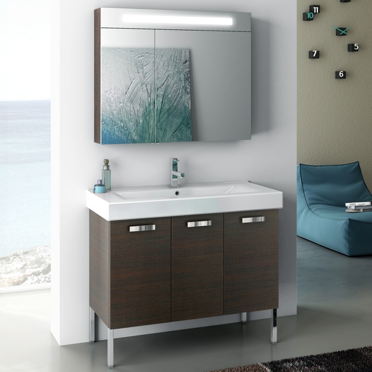 Acf C06 Bathroom Vanity Cubical Nameek S Bathroom Vanity Acf C06 39 Inch Set
