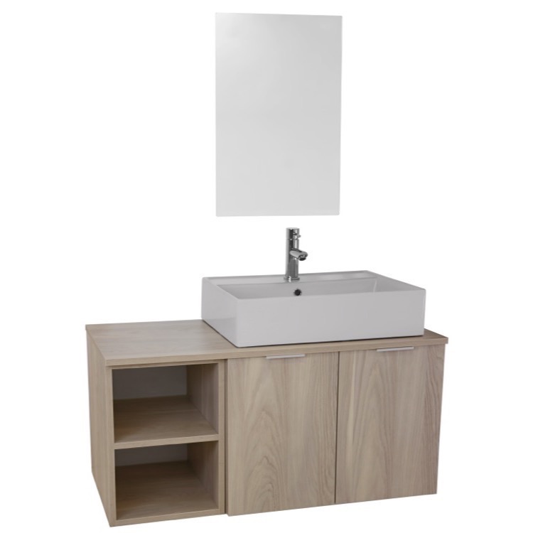 Arcom Es20 Bathroom Vanity Extra Space Nameek S Bathroom Vanity Arcom Es20 41 Inch Light Yosemite Wall Mounted Set