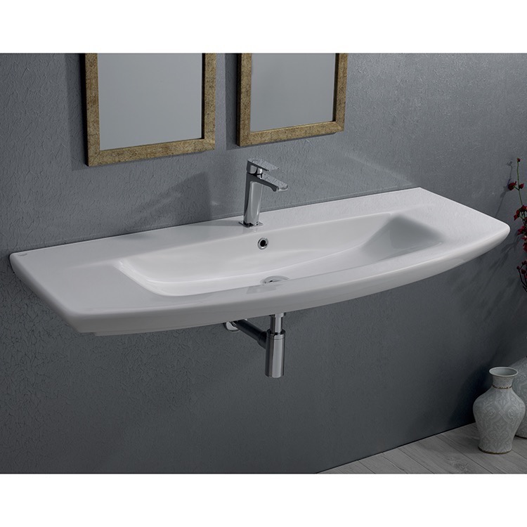 Cerastyle 083700 U Bathroom Sink City K Nameek S Bathroom Sink Cerastyle 083700 U Rectangle White Ceramic Wall Mounted Or Drop In