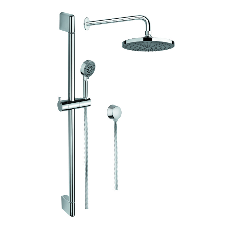 Gedy Sup1016 Shower System Superinox Nameek S Shower System Gedy Sup1016 Chrome With Hand Sliding Rail