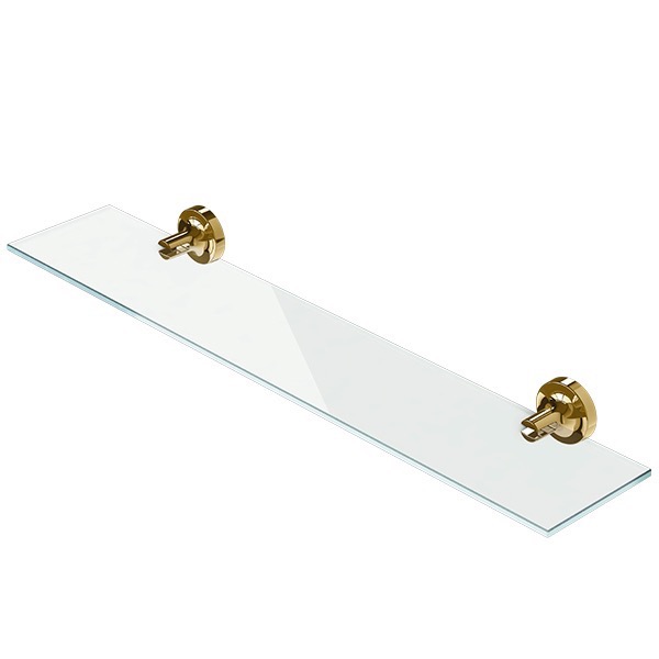 Geesa 7301 04 60 Bathroom Shelf Tone Gold Nameek S Bathroom Shelf Geesa 7301 04 60 Wall Mounted Gold Br And Gl