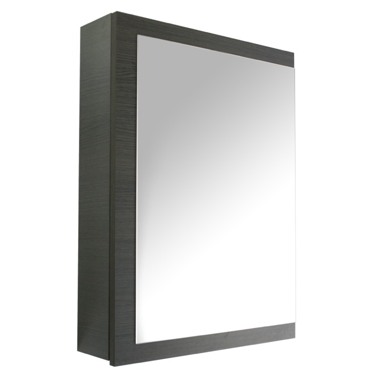Iotti Ap07 Medicine Cabinet Storage Solutions Nameek S Gray Oak Medicine Cabinet With Mirrored Door