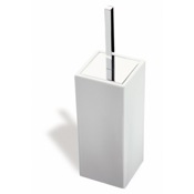 Luxury Stilhaus Toilet Brush Holders Nameek S Toilet Brush Square White Ceramic Holder Stilhaus 633