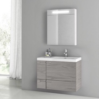 Bathroom Vanity Modern Bathroom Vanity, Floating, 31