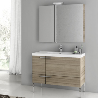 Bathroom Vanity Floor Standing Bathroom Vanity, Modern, 40