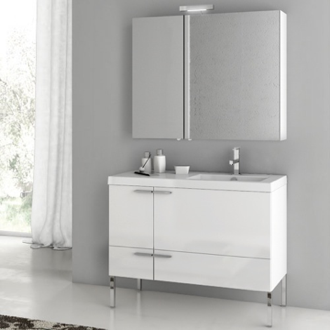 Bathroom Vanity Modern Bathroom Vanity, Floor Standing, 39