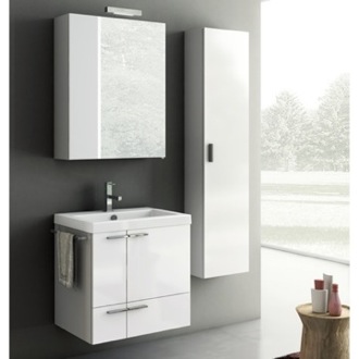 Bathroom Vanity Floating Bathroom Vanity, Modern, 23