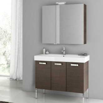 Bathroom Vanity Modern Floor Standing Bathroom Vanity Cabinet, 39