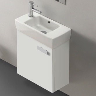 Bathroom Vanity Small Bathroom Vanity, Wall Mount, 18