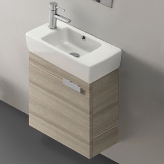 Bathroom Vanity Small Bathroom Vanity, Modern, Floating, 18