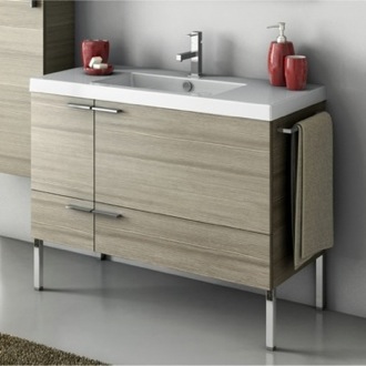 Bathroom Vanity Floor Standing Bathroom Vanity, Modern, 40