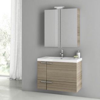 Bathroom Vanity Wall Mount Bathroom Vanity, Modern, 31