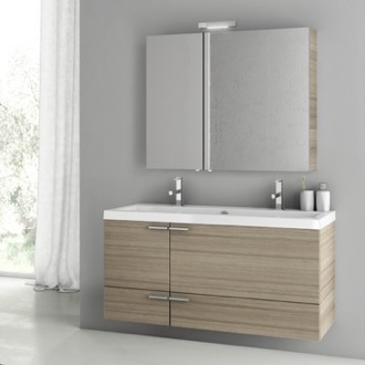 Bathroom Vanity Double Bathroom Vanity, Floating, Modern, 47