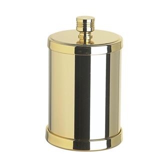 Bathroom Jar Brass Cotton Swab Jar Windisch 88404