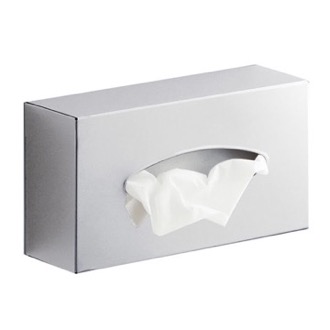 Tissue Box Cover Rectangle Stainless Steel Wall Tissue Box Holder Gedy 2308-13