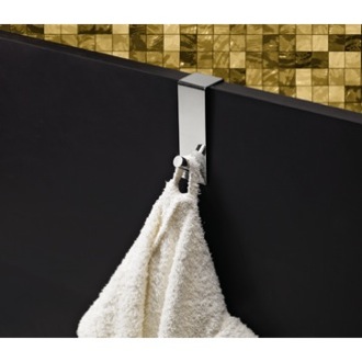 Bathroom Hook Bathroom Hook, Chrome, Over Door Gedy 2125-13