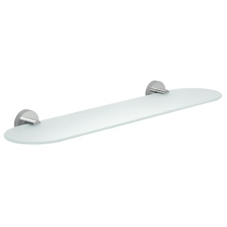 Bathroom Shelf Frosted Glass Bathroom Shelf Gedy 2319-60-13