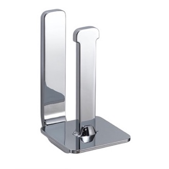 Toilet Paper Holder Polished Chrome Vertical Toilet Paper Holder Gedy 3224-02-13