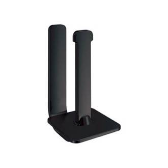 Toilet Paper Holder Matte Black Vertical Toilet Paper Holder Gedy 3224-02-14