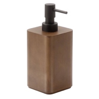 Soap Dispenser Walnut Free Standing Soap Dispenser Gedy 3980-30