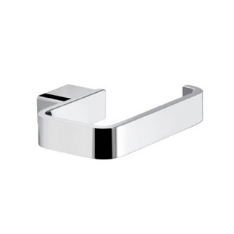 Toilet Paper Holder Square Polished Chrome Toilet Roll Holder Gedy 5424-13