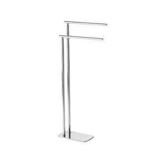 Towel Stand Double Towel Rack, Floor Standing Gedy 7331