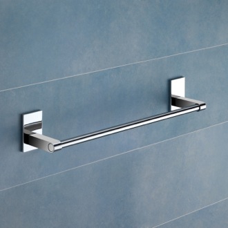 Towel Bar 14 Inch Polished Chrome Towel Bar Gedy 7821-35-13