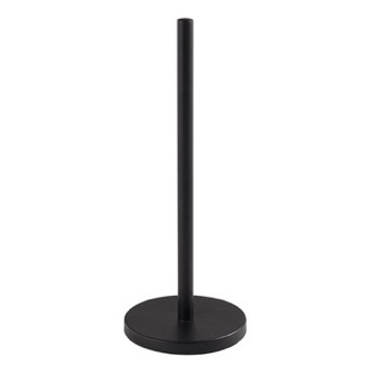 Toilet Paper Holder Matte Black Free Standing Round Spare Toilet Paper Holder Gedy 1137-14