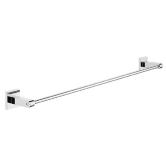 Towel Bar Wall Mounted 25 Inch Chromed Bathroom Towel Bar Gedy 2821-60-13