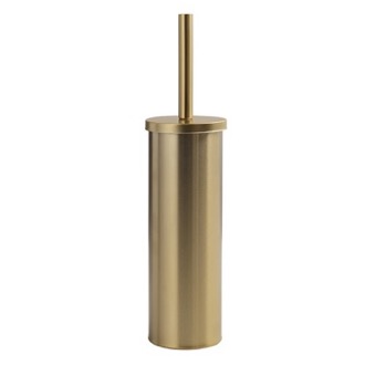 Toilet Brush Matte Gold Round Toilet Brush Gedy 5233-88