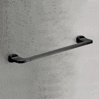 Towel Bar Towel Bar, 18 Inch, Modern, Matte Black Gedy ST21-45-14