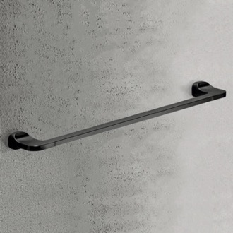 Towel Bar Towel Bar, 24 Inch, Modern, Matte Black Gedy ST21-60-14