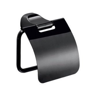 Nameeks Malta Contemporary Toilet Paper Holder in Matte Black