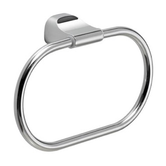 Towel Ring Modern Round Polished Chrome Towel Ring Gedy ST70-13
