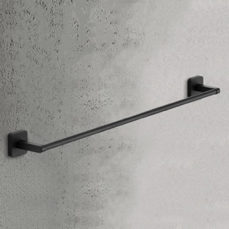 Towel Bar Towel Bar, 24 Inch, Modern, Matte Black Gedy TO21-60-14