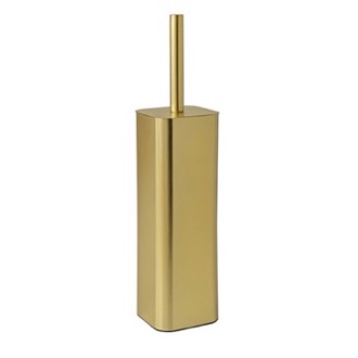 Toilet Brush Toilet Brush, Matte Gold, Free Standing Gedy TO34-88